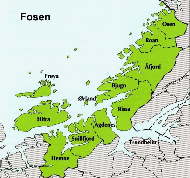 Fosens innbyggere ønsker 3 kommuner etter rundspørring