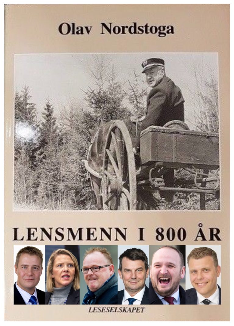 LENSMENN I 800 ÅR – JUSTISMINISTRE I 800 DAGER