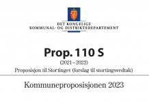 Lokalsamfunnsforeningens kommentar til Kommuneproposisjonen for 2023