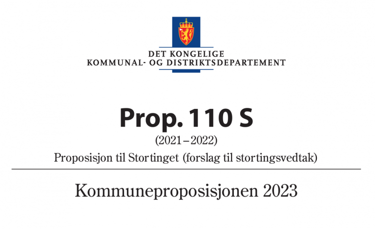 Lokalsamfunnsforeningens kommentar til Kommuneproposisjonen for 2023